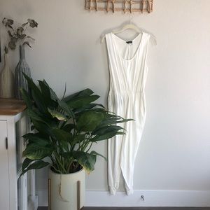 White ORGANIC COTTON Jumpsuit 🌿